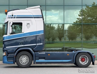 Scania R 2018 - R410 RETARDER SMART TACHO GENv2 ONLY 547.000 KM 2x TANKS NEW TIRES SUPER CONDITION HOLLAND-TRUCK afbeelding 2 miniatuur