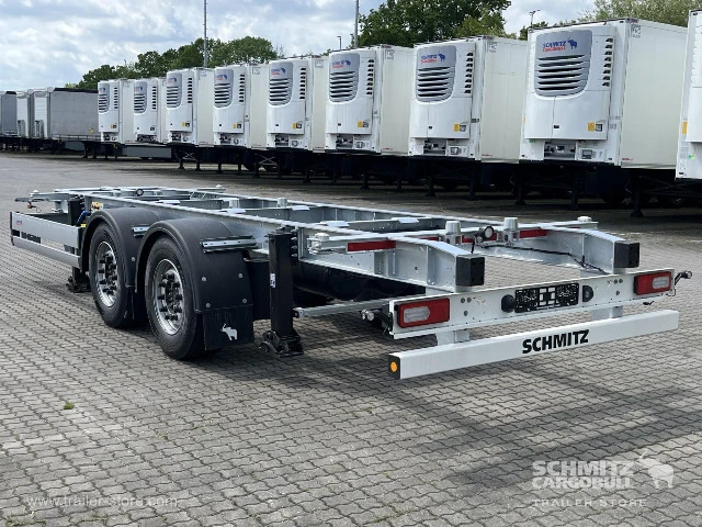 Schmitz Cargobull Zentralachsanhänger Wechselfahrgestell Standard afbeelding 1