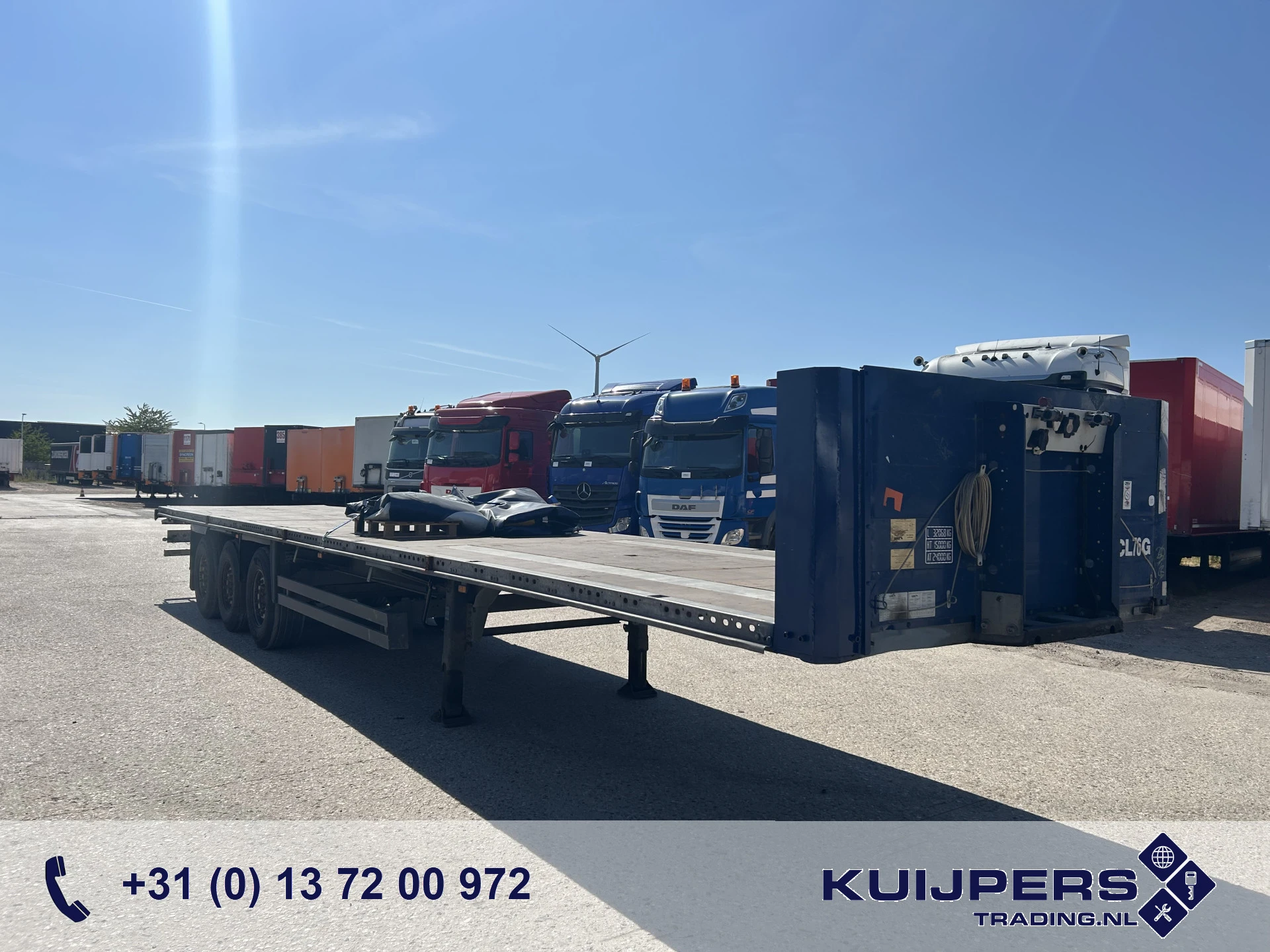 Schmitz Cargobull SCB S3T 2016 - / Plateau - Flat Bed afbeelding 1