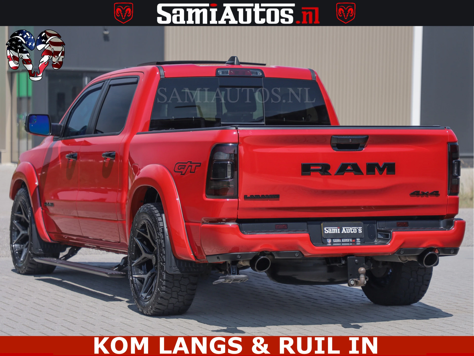 Dodge Ram Pick-Up 2024 - GT TRX PACK | 5.7 V8 HEMI | FLAME RED | HULK PACK | LUCHTVERING | MEGA DIK | DC | afbeelding 30