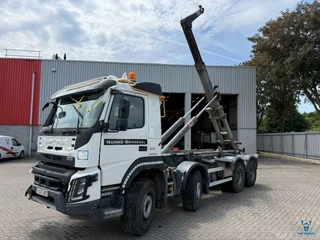 Volvo FMX 410 2018 - / ENGINE RUNNING / 8X4 / ONLY:278525 KM / AJK HOOKLIFT 25TON / 2X BIG AXLE / FULL-STEEL / AUTOMATIC / EURO-6 / 2018 for sale