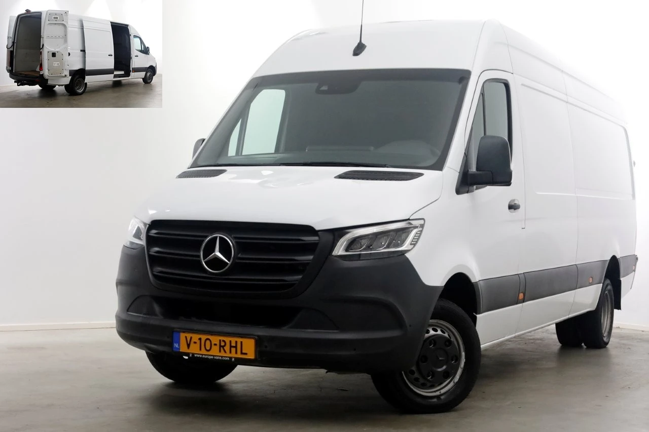 Mercedes-Benz Sprinter 2022 - 516 CDI 163pk 7G Automaat N1 L3H2 Maxi LED/Camara/Trekhaak 3500kg 02-2022 image 1