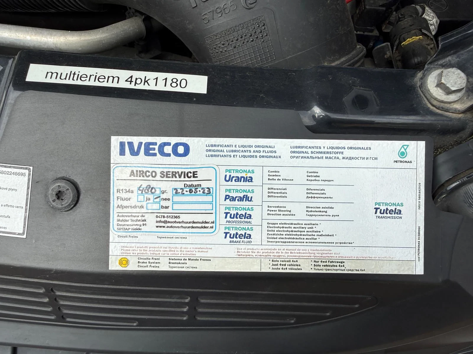 Iveco Daily 2021 - 40C16 Hi Matic 8 Ton Dubbel Cabine Euro 6 AC + CVO afbeelding 15