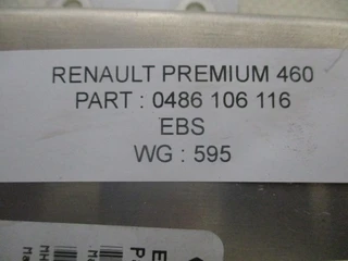 Renault - 21377527 EBS MODULE RENAULT PREMUIM EURO 5 afbeelding 2 miniatuur