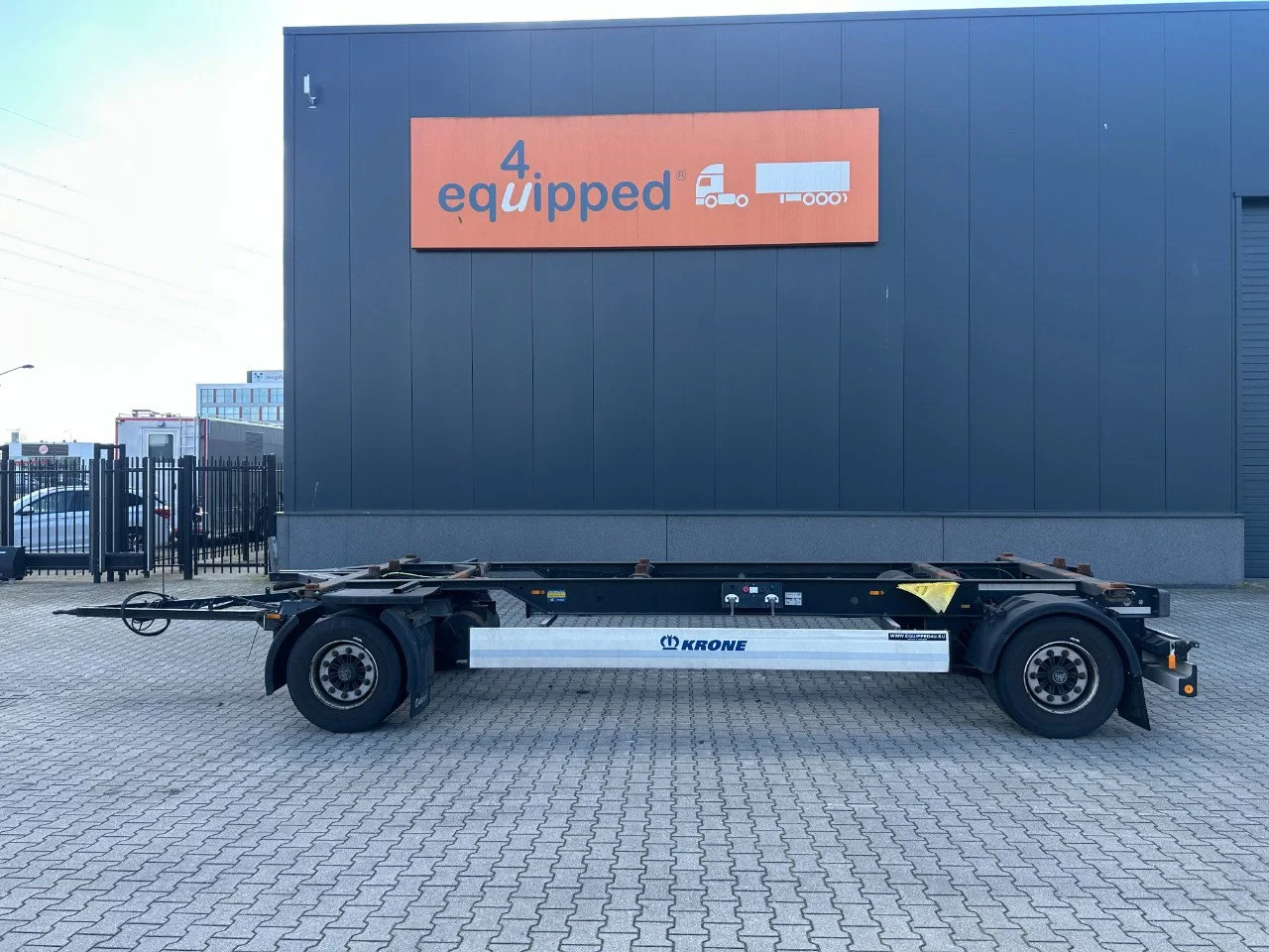 Krone 2019 - AZ18 MAXI 2-assige aanhanger / BPW + schijfremmen / 20FT / NL / APK: 07-2027 / 3x beschikbaar image 1