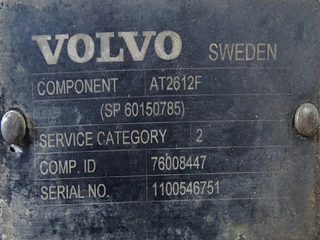 Volvo N/A 2016 - AT-2612-F image 2