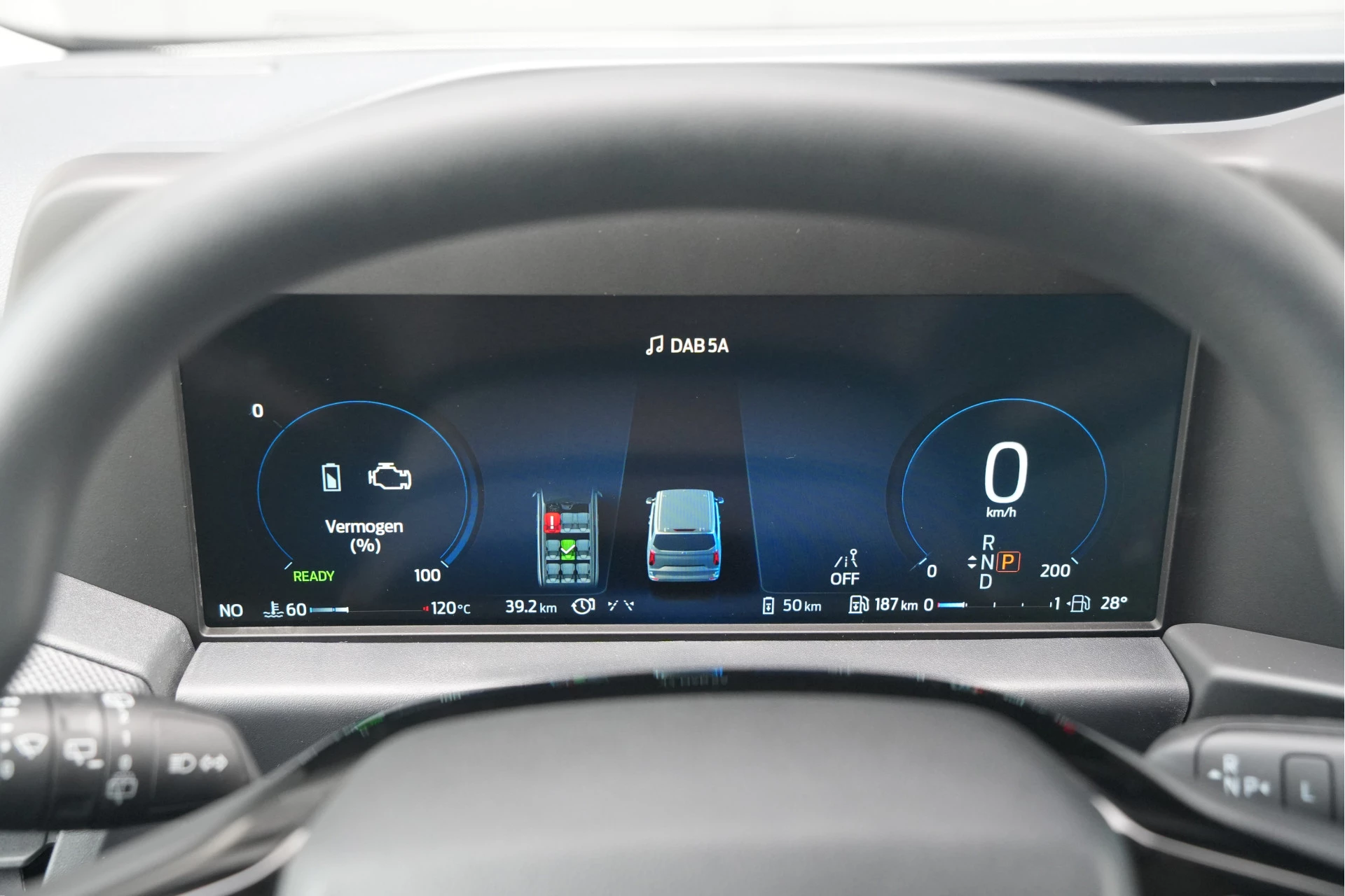 Ford Transit Custom 2026 - 340 2.5 PHEV L2H1 Kombi Trend 9 zits - Carplay - Camera - Navigatie - Airco achterin - Cuise - Rijklaar afbeelding 22
