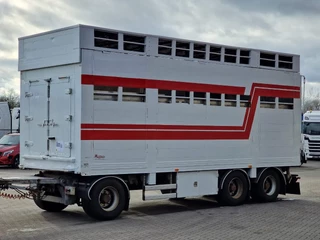 Samro N/A 2012 - 3 axle - 2 deck livestock - Lifting roof - Regnault box zdjecie 3