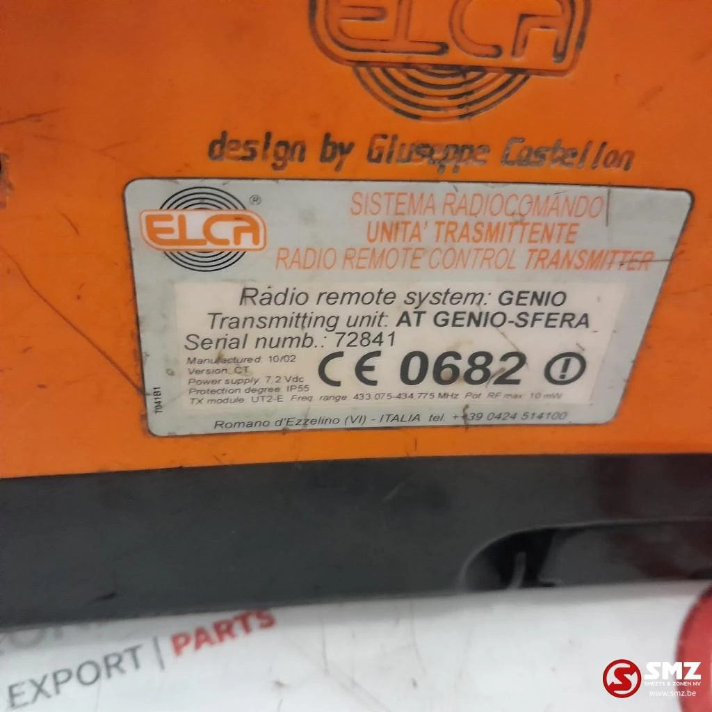 Diversen - Occ afstandsbediening Elca voor laadkraan immagine 7