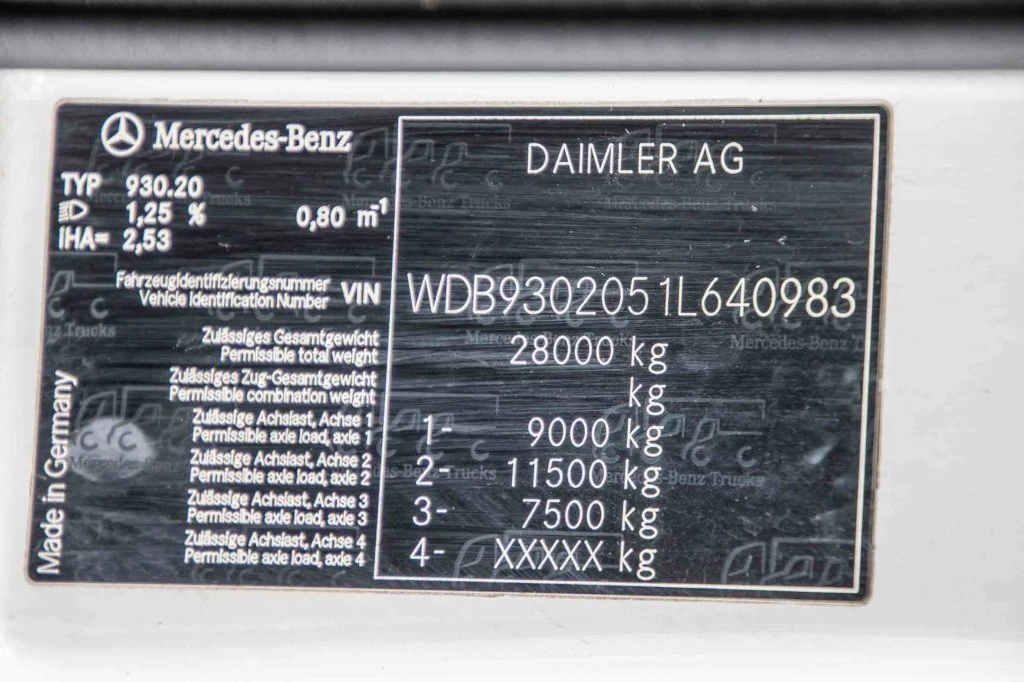 Mercedes-Benz Actros 2012 - 2544-MP3+MAGYAR INOX18.200L+17.700L/2X6COMP imagem 15