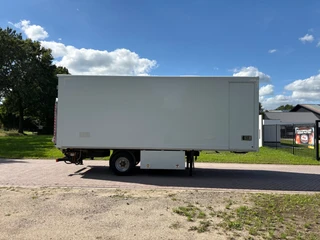 VF minitrailer 2010 - be oplegger 6.6 ton BLOEMEN OPLEGGER gesloten laadklep 1000 kg image 2 thumbnail