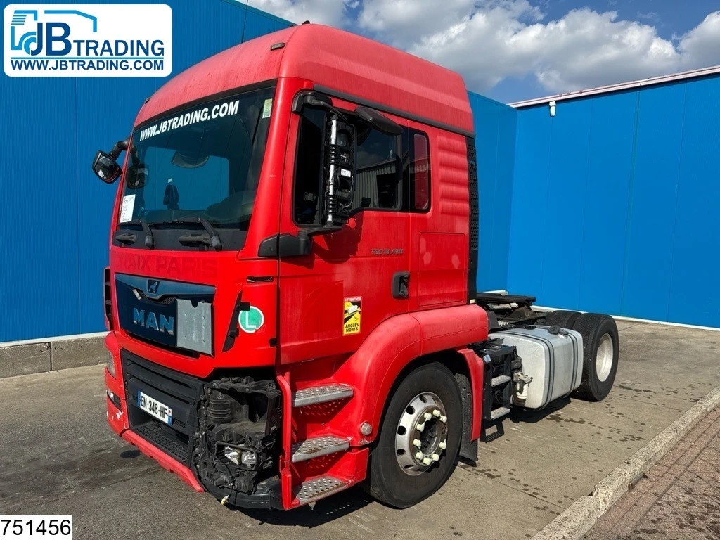 MAN TGS 2017 - 18 420 EURO 6, Standairco, Retarder, PTO afbeelding 1