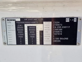 Scania S 2020 - S580 V8 NGS Highline 6x2 - BDF - Retarder - Full air - Custom interior - Loadlift - Fridge - obrazek 31