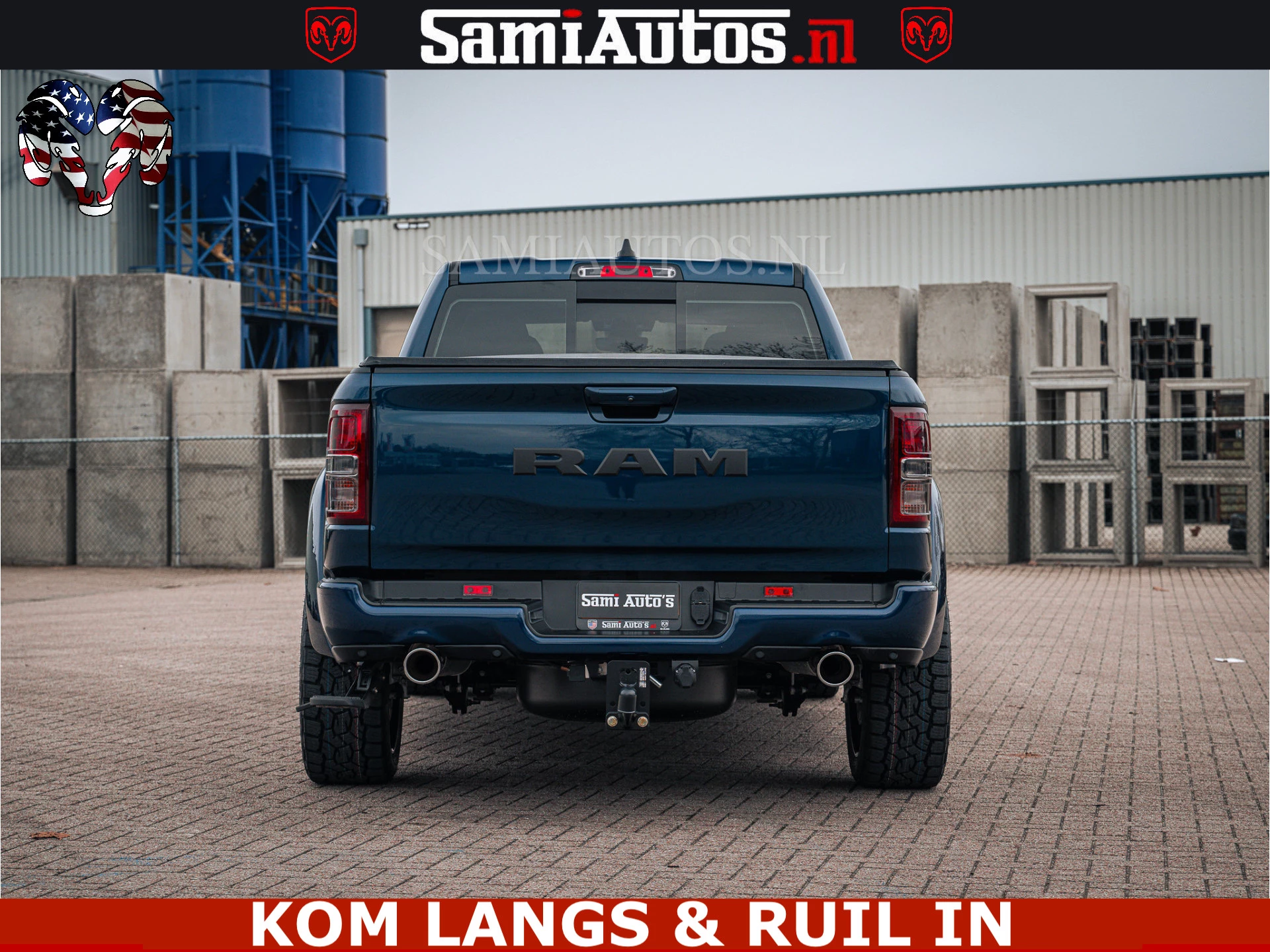Dodge Ram Pick-Up 2024 - SPORT | 5.7 V8 4x4 HEMI | PANORAMA DAK | GROOTSCHERM 12 INCH | LPG | Patriot Blue immagine 36