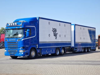 Scania R 2016 - R520 V8 6x2*4 - Livestock Ravenhorst 2 deck + GS Meppel/Ravenhorst 2 deck trailer - Water & Ventilation imagen 4