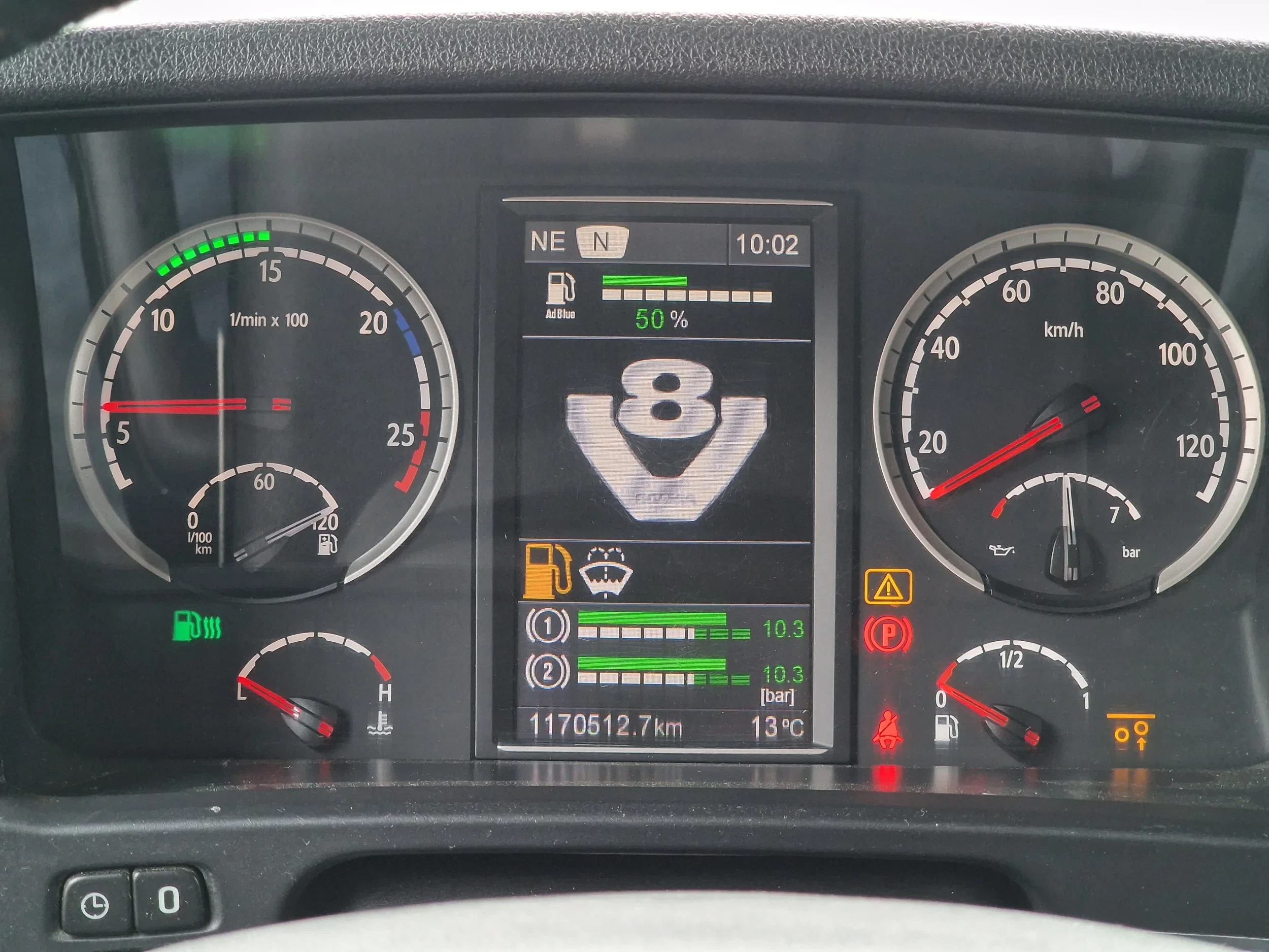 Scania R 2014 - R580 V8 Highline 6x2/4 - PTO/Hydraulic - Full air - Navi - Chassiscover imagem 12