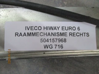 Iveco - 504157965 RAAM MECHANIEK RECHTS HI WAY EURO 6 imagem 3 miniatura