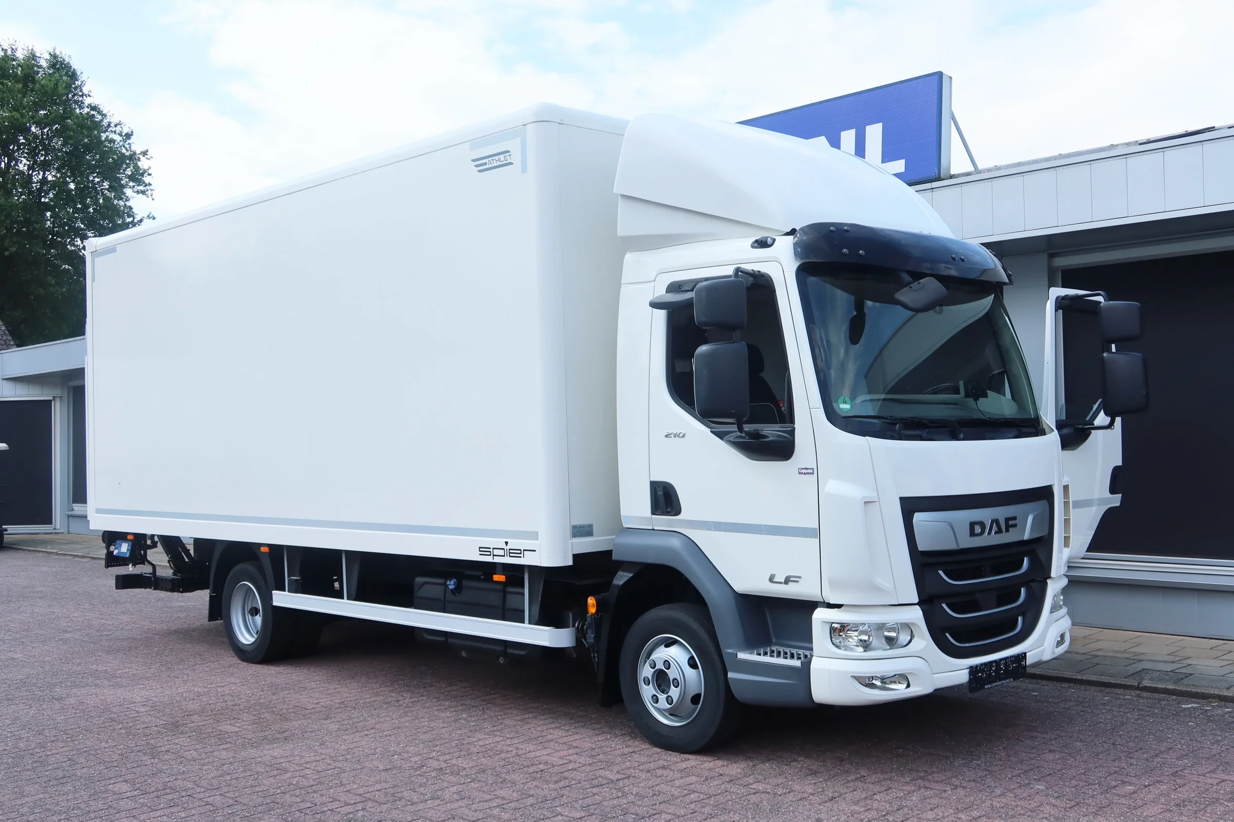 DAF LF 210 2024 - FA Bakwagen + klep 1000 kg + Ringfeder!! afbeelding 11