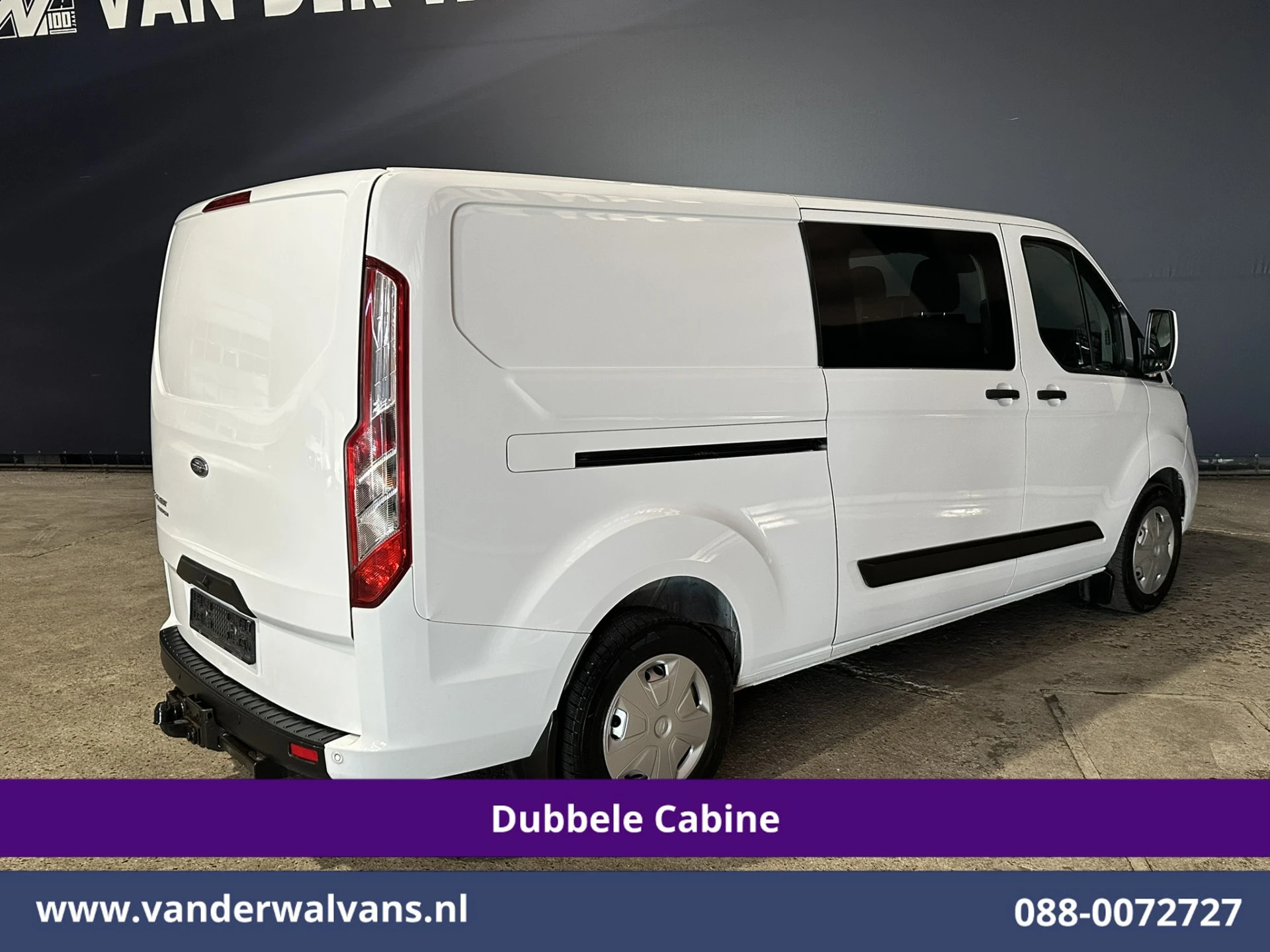 Ford Transit Custom 2021 - 2.0 TDCI 130pk Automaat L2H1 Dubbele cabine Euro6 Airco | 6-Zits | Camera | Navigatie | LED Bild 16