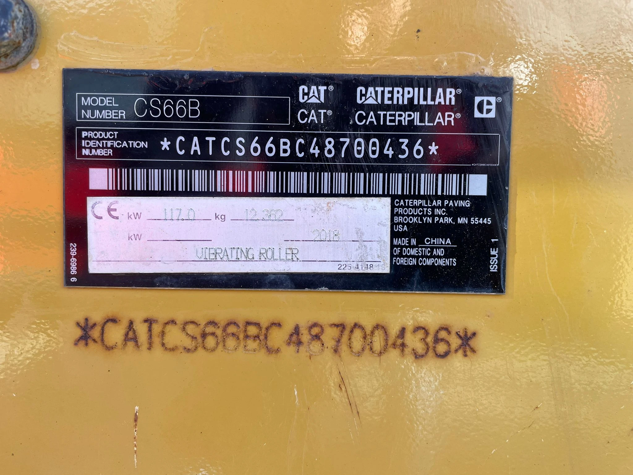 Caterpillar CS66 B 2018 immagine 32