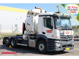 Mercedes-Benz Actros 2021 - 2543 LS 6X2 Koks EcoVac Euro 6 124.445 Km!! afbeelding 2 miniatuur