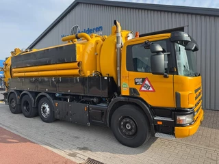 Scania P 2004 - P114-340 8x2 Vacuüm- & HD-pump / Saug und Druck. te koop