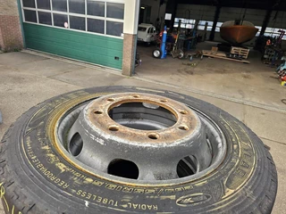 GOODYEAR K MAX T | 265/55 R 19.5 | trailer tire | with rim 8 holes| 12 PIECES. 2010 - N/A image 5