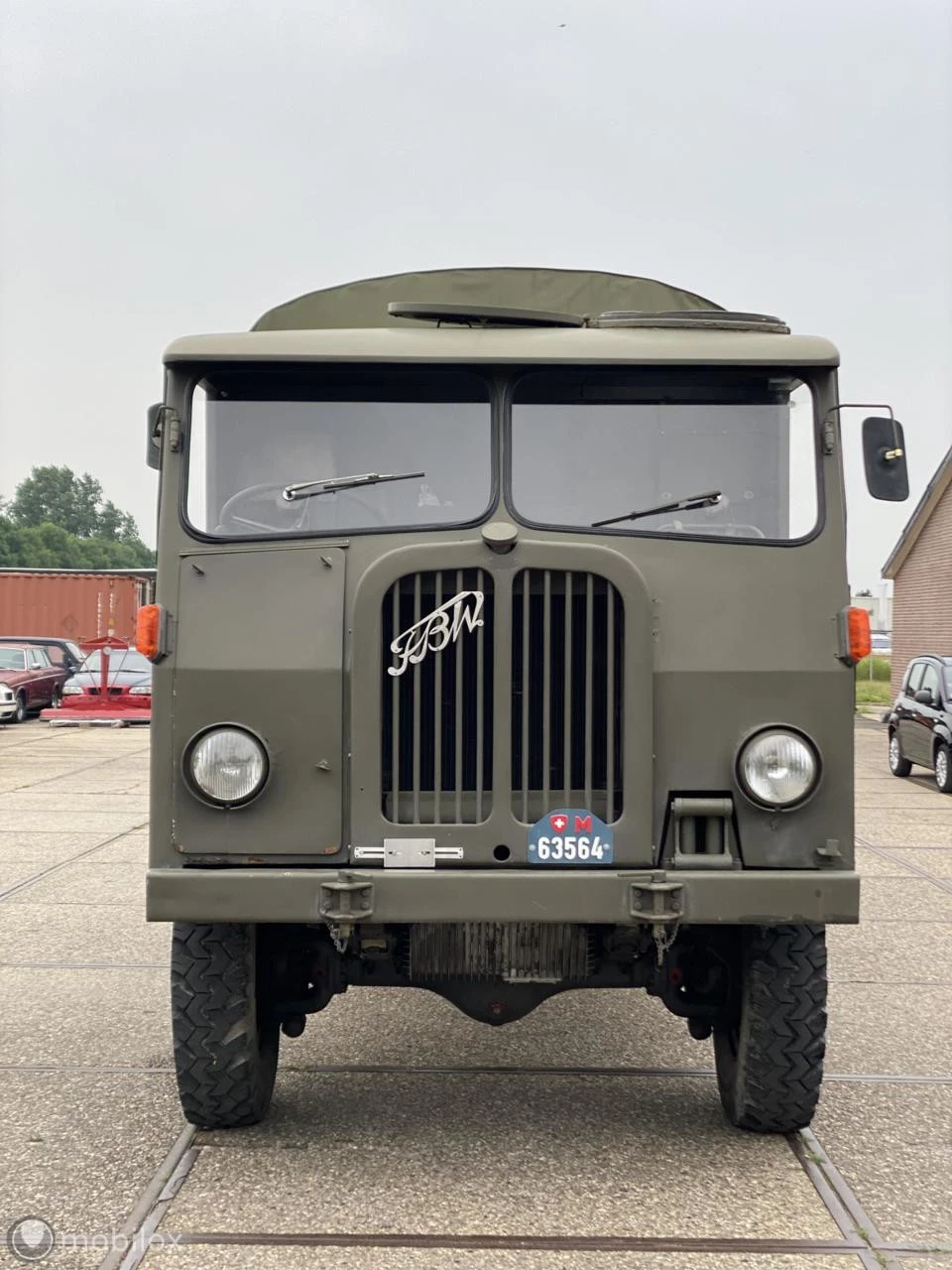 FBW AX 40 1954 - 4x4 1954 Sauer Berna afbeelding 4