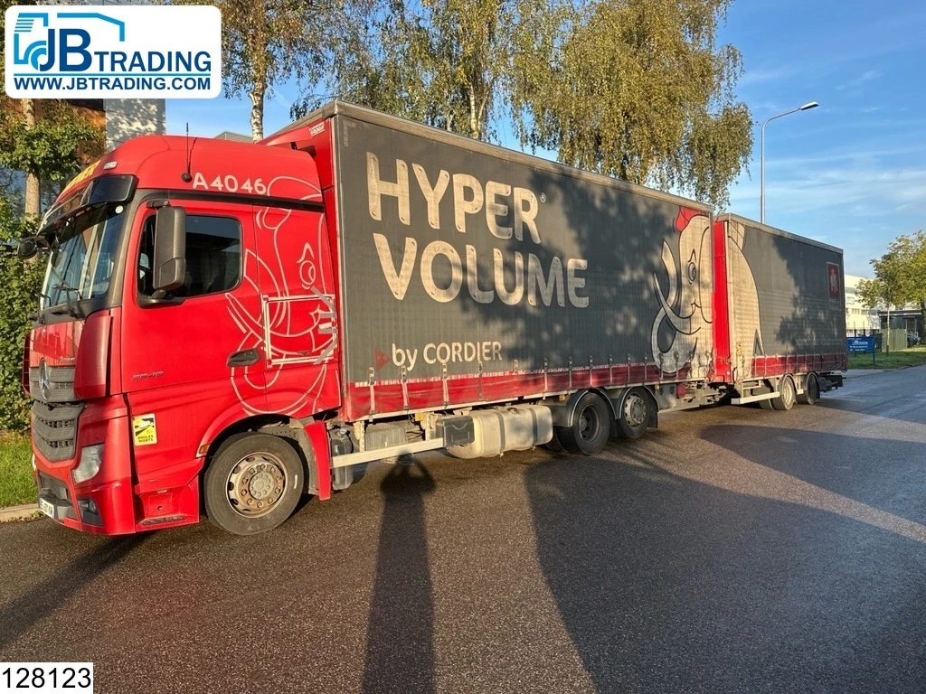 Mercedes-Benz Actros 2017 - 2548 EURO 6, 6x2, Lift roof, Combi afbeelding 1