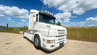 Scania T 2004 - T164-480 V8 Torpedo | Manual | Retarder | airco | 4700 wb afbeelding 2 miniatuur