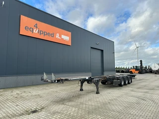 Broshuis 2016 - 3UCC-39/45 FLN 45FT HC MULTI CHASSIS / BPW / drumbrakes / liftaxle / NL-chassis en venta