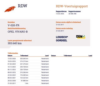 Opel Vivaro 2017 - 1.6 CDTI 122pk Euro 6 DC 5 Pers. - Lang L2 - MARGE zdjecie 8