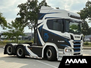 Scania R 2022 - R530 V8 6x2 LL Glacier SHOWTRUCK // BUFFL opbouw - PTO Retarder Lift as Boogie afbeelding 1 miniatuur