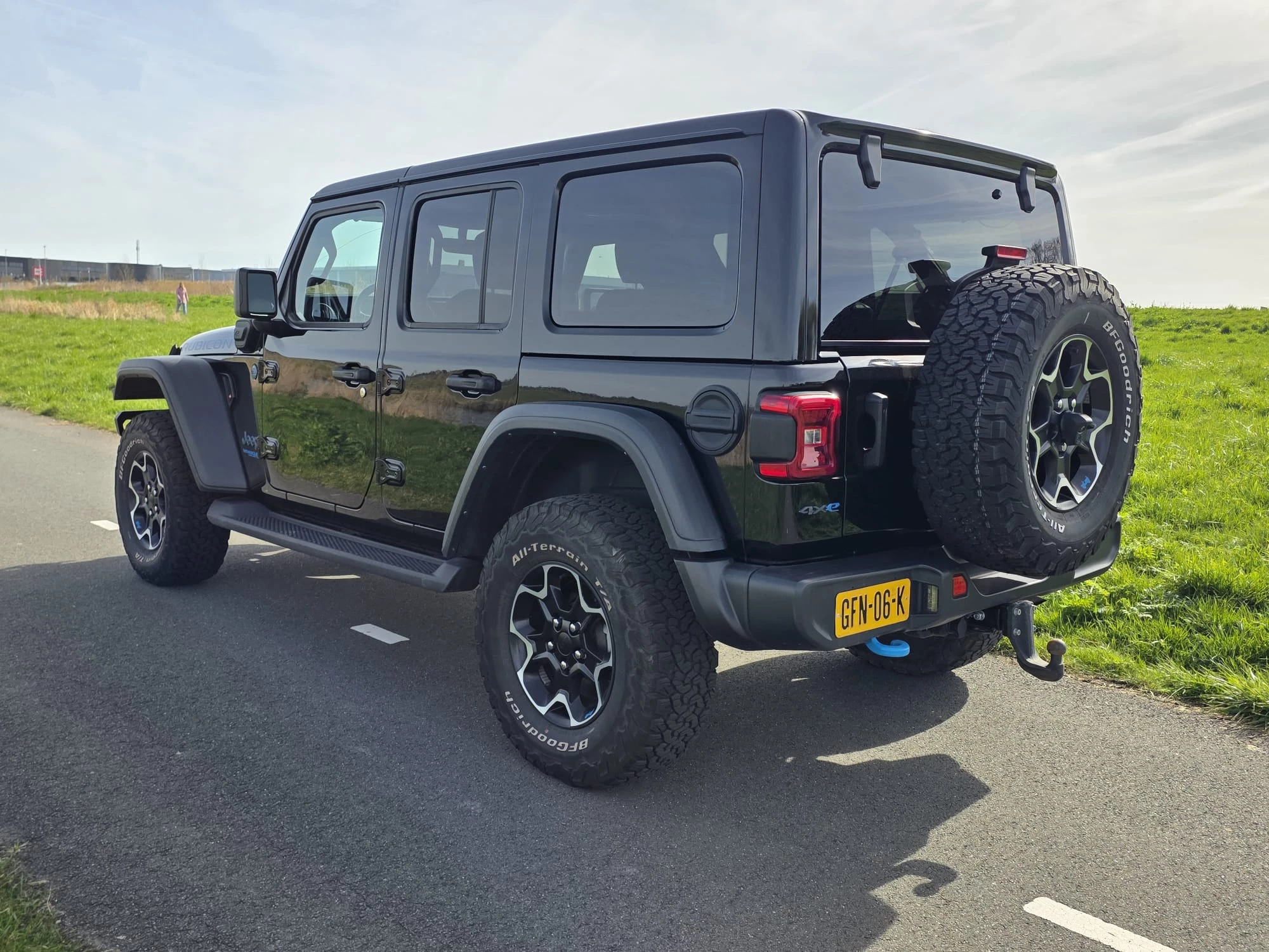 Jeep Wrangler 2022 - 4XE Rubicon - Cabrio/Hardtop - 4x4 - Hybride - 21.836 km - WARN - Alpine afbeelding 6