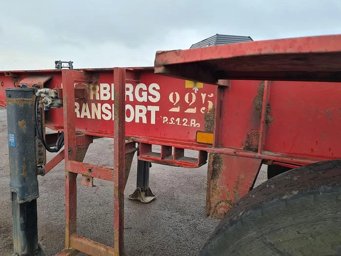 Renders 2 AXLE 20 FT CONTAINER CHASSIS BPW DRUM 1988 obrázek 29