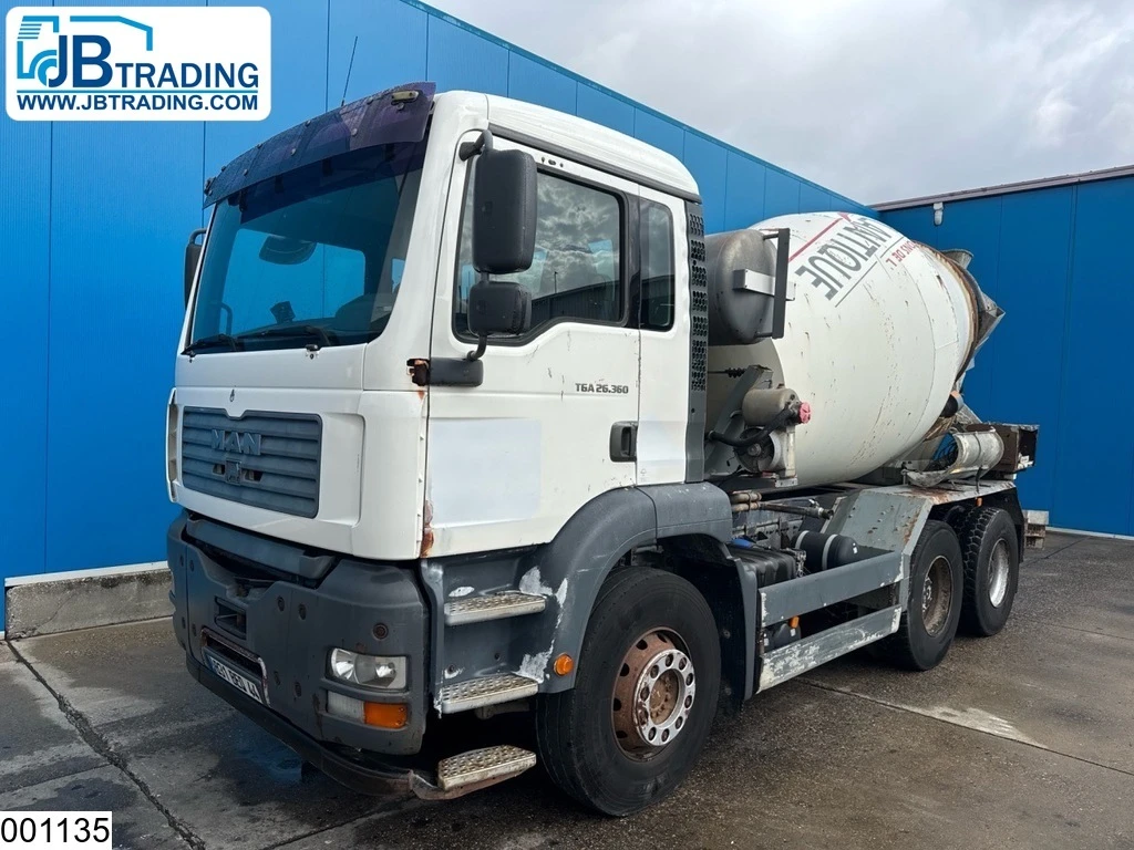 MAN TGA 2003 - 26 360 6x4, EURO 3, 7m3, Manual, Steel afbeelding 1