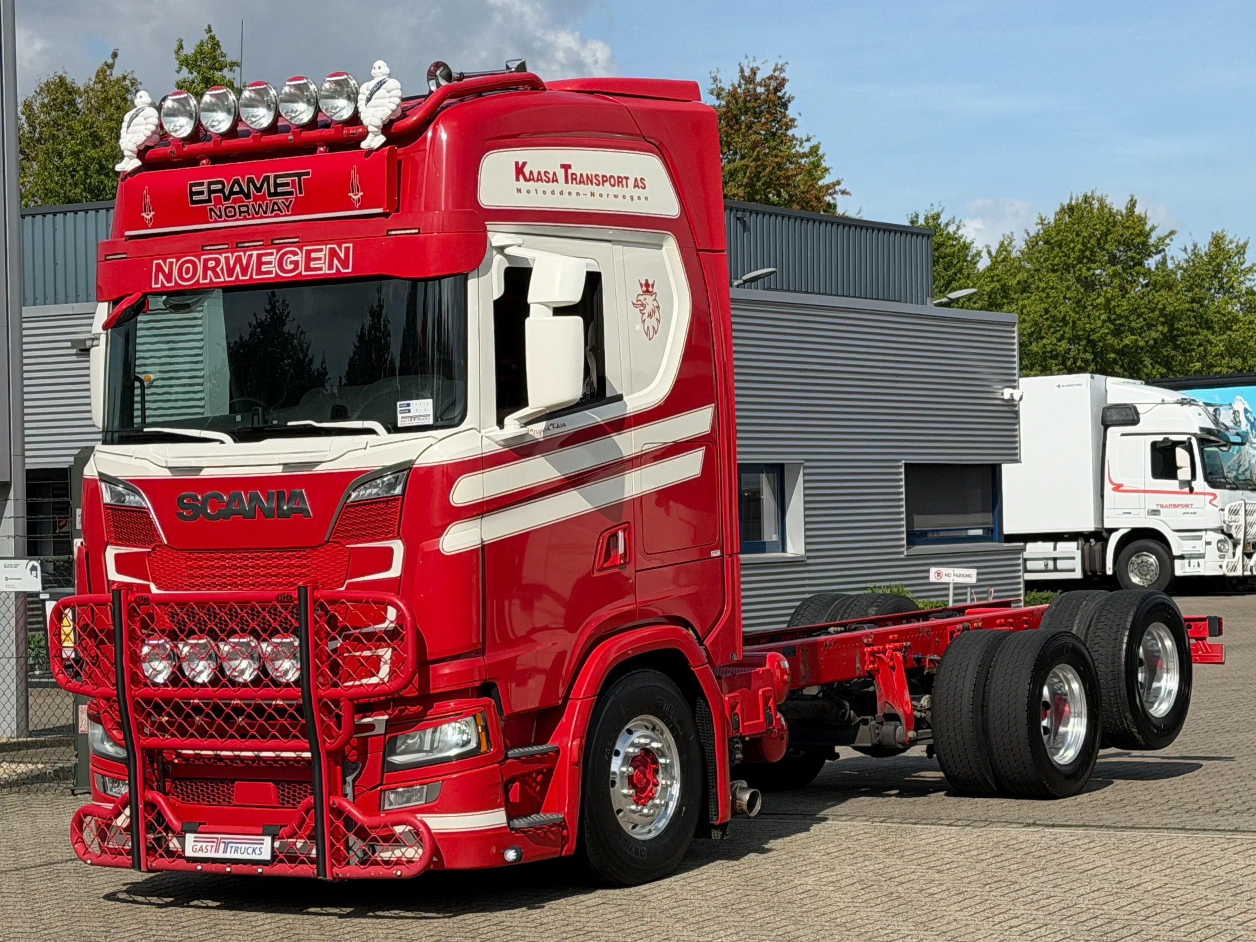 Scania S 2021 - S650 V8 Chassis 4.35 WB Retarder Full Air Euro 6D * TOP * afbeelding 1
