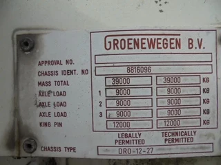 Groenewegen N/A 1994 - DRO 12-27 NL KENTEKEN 5 IN STOCK imagem 8