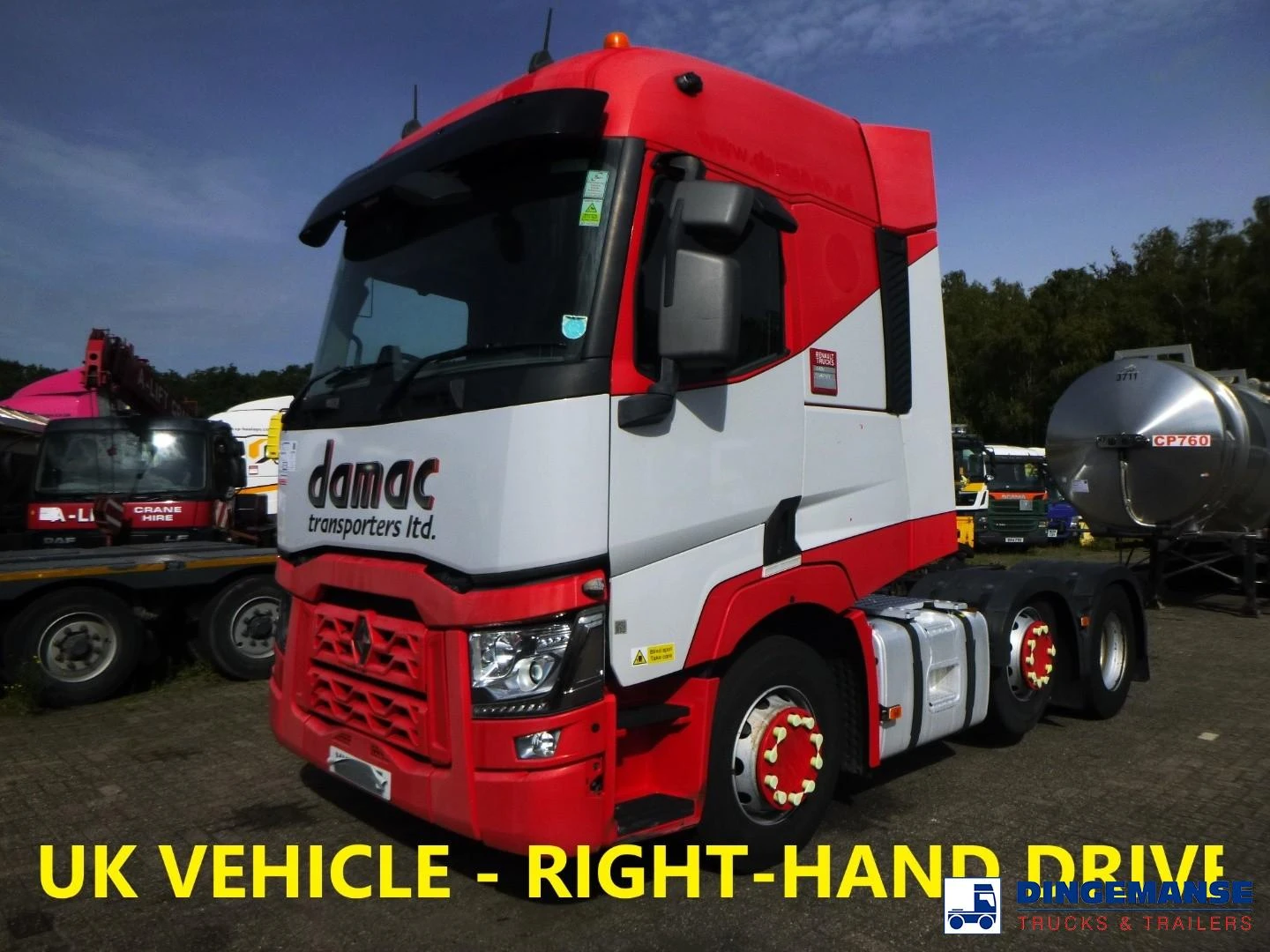 Renault T 460 6X2 RHD Euro 6 2019 image 1