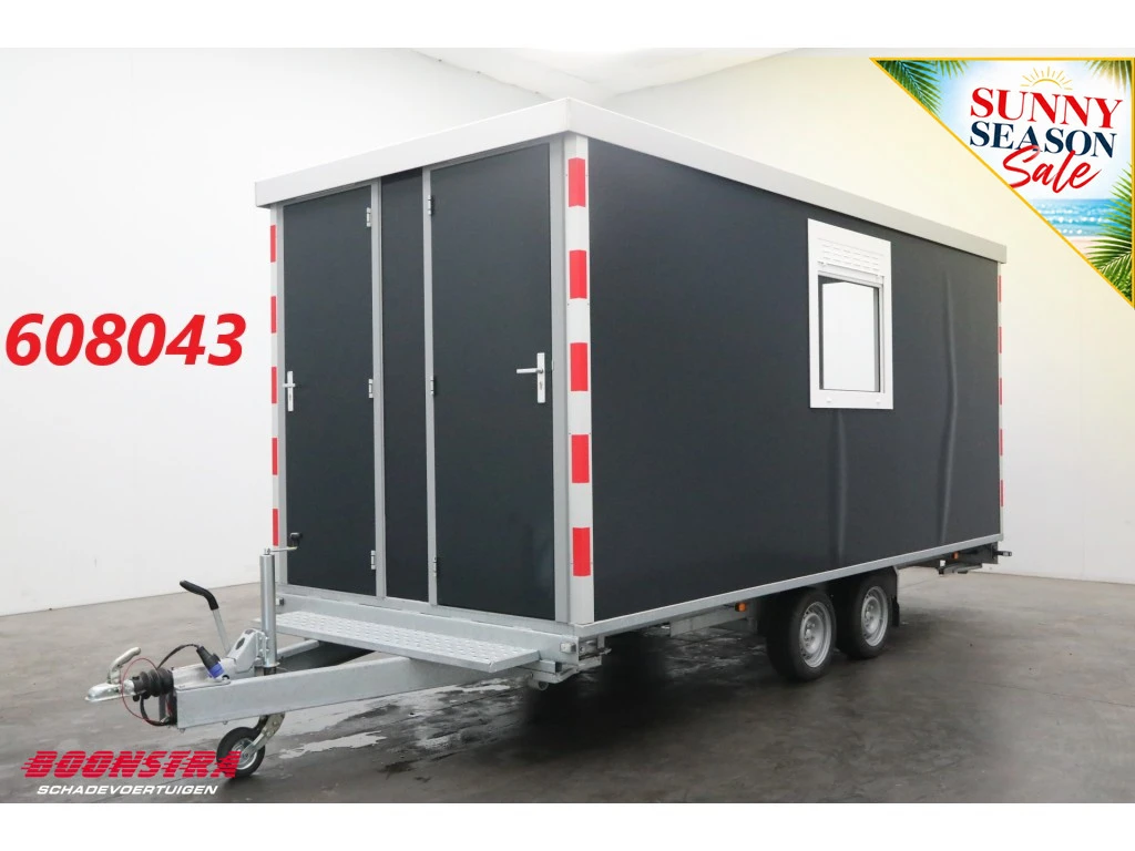 NIJENKAMP Harmsen 2025 - Tandemasser Schaftkeet Toilet 2000kg 500x230 Nieuw!! afbeelding 1