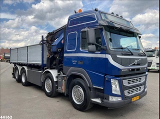 Volvo FM 500 Euro 6 HMF 50 Tonmeter laadkraan + Fly-Jib 2014 - N/A obrazek 6