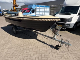 Malta  470S  - Polyester Sloep 10PK 4takt Honda inc kussens nieuwstaat + Trailer MARGE bild 4