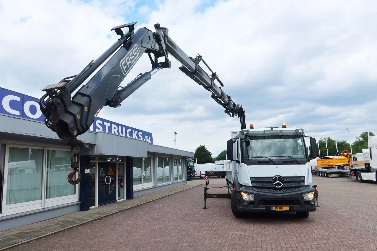 Mercedes-Benz Antos 2014 - 2830 Kraanwagen open Laadbak Fassi F295 + FLY-JIB Bild 20