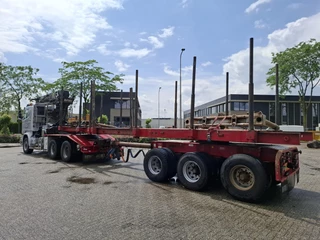 Scania R 2016 - R580 V8 / LOGGING TRUCK / 6X4 / RETARDER / 2XBIG AXLE / PALFINGER EPSILON S270L83 / 20METER / 431534 KM / DIEBOLT 3AXLE TRAILER / AUTOMATIC / EURO-6 / 2016 imagem 7