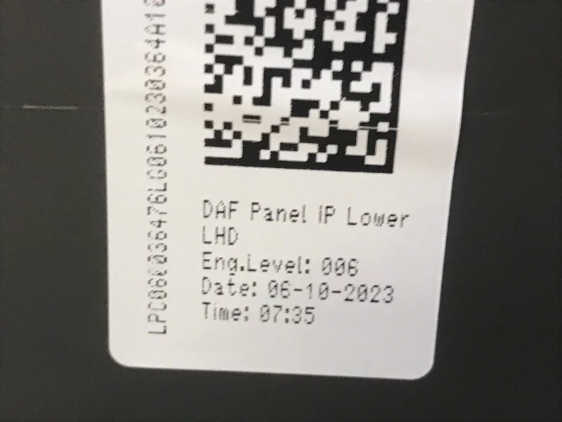 DAF - 2328709 DASHBOARDPANEEL CENTRAALKAST (NIEUW) immagine 3