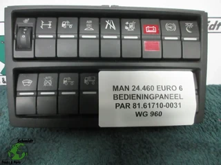 MAN TGX - 81.61710-0031 MAN TGS BEDIENINGS PANEEL EURO 6 MODEL 2020 te koop