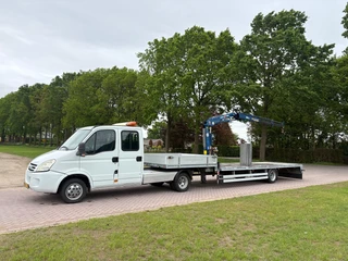 Iveco Daily 2007 - 40C18 Be trekker - be oplegger TRAIS met Amco Veba kraan imagen 1