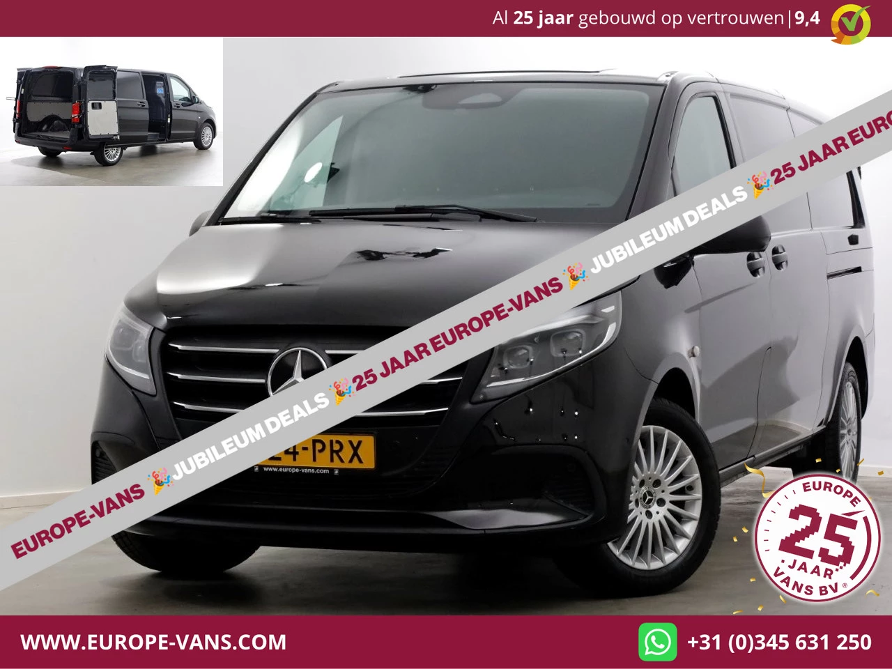 Mercedes-Benz Vito 2024 - 116 CDI 163pk 9G Automaat XL Extra Lang 4x4 ZG2 LED/ACC/2x Schuifdeur 05-2024 zdjęcie 1