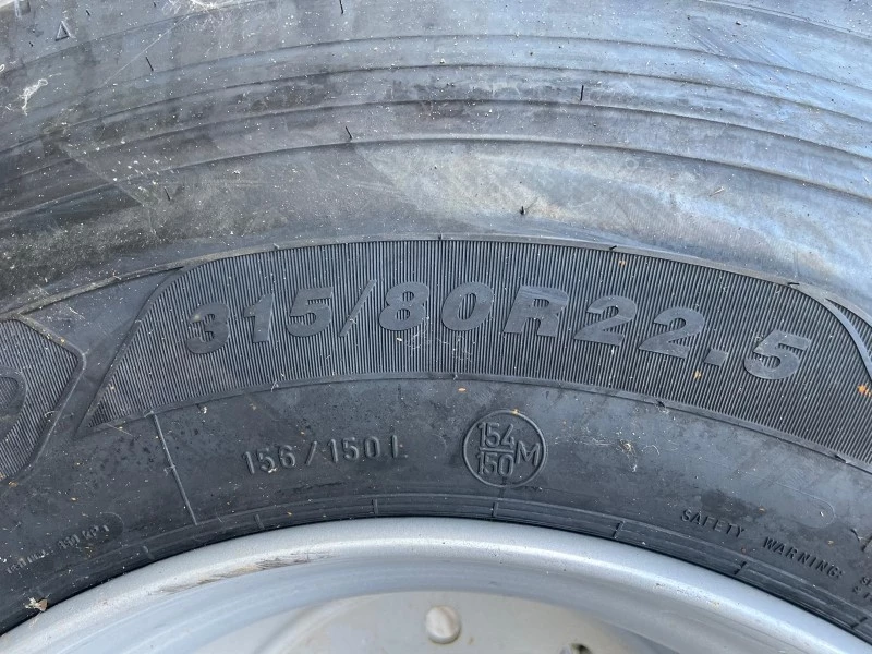 Goodyear 2024 - KMAX S 315/80R22.5 (ALS NIEUW) afbeelding 4