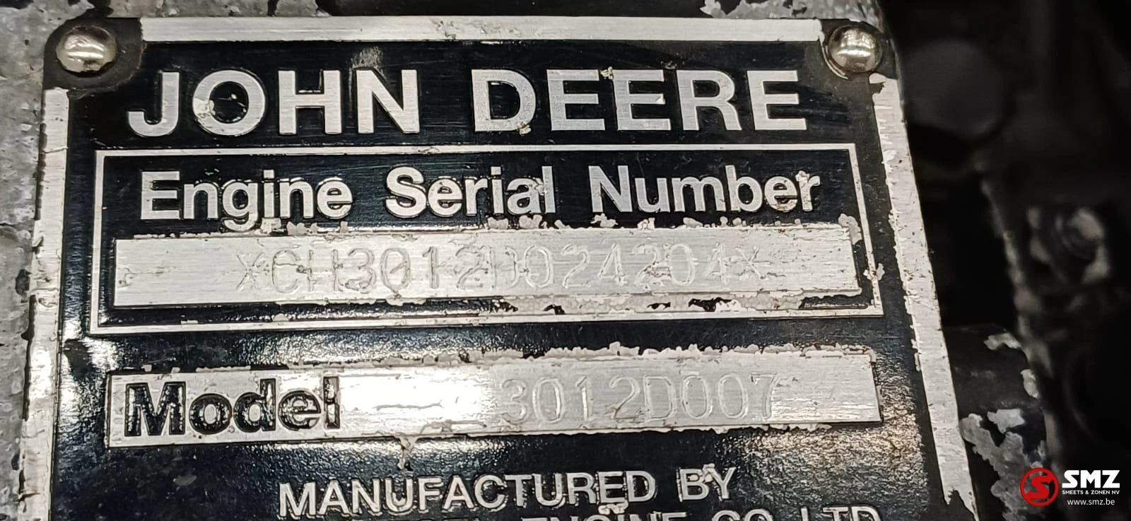 John Deere - Occ Motor John Deere 3012d007 zdjęcie 6